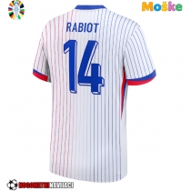 Moške Nogometnih dresov Francija Adrien Rabiot #14 Gostujoči EP 2024 Kratki rokavi